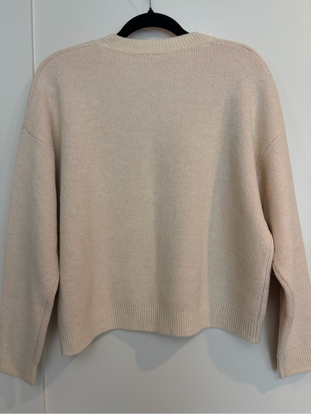 Twik Simons “Spoiled” Cream Oversized Sweater S - Picture 2 of 10